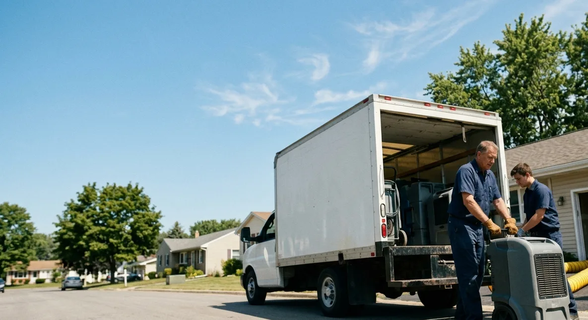 Water Damage Cleanup in Fenton, MI near me